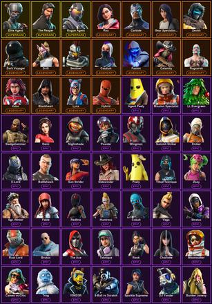 [PC/PSN/XBOX] 67 Skins | Controller | Elite Agent | Reckoning | Rogue Agent | The Reaper | Blackheart | Calamity | Carbide | Catalyst | Dark Voyager | Drift | Fusion | Gear Specialist Maya | Hybrid | Lynx | Ragnarok | Rox | Sentinel | Valor | Zenith — image 2