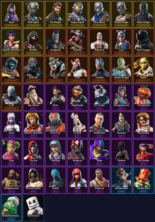 [PC/PSN/XBOX] 51 Skins | AC/DC | Black Knight | Blue Squire | Elite Agent | Glow | IKONIK | Ol' Woody | Reckoning | Rogue Agent | Royale Knight | Sparkle Specialist | The Reaper | A.I.M. | Calamity | Carbide | Dark Voyager | Dire | Drift | Enforcer | Lynx — image 2