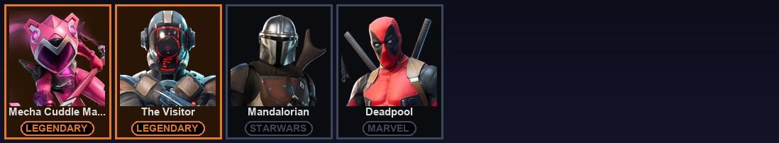 [PC/XBOX] 332 Skins | Aloy | Blizzard Bomber | Blue Squire | Blue Striker | Blue Team Leader | Carbon Commando | Cloud Striker | Controller | Darth Vader | Elite Agent | Fixer | Ol' Woody | Perfect Point | Prodigy | Rose Team Leader | Royale Knight — image 3