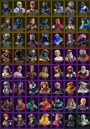 [PC/XBOX] 92 Skins | Aloy | Blizzard Bomber | Blue Striker | Blue Team Leader | Carbon Commando | Cloud Striker | Controller | Elite Agent | Fixer | Ol' Woody | Perfect Point | Point Patroller | Prodigy | Reckoning | Rogue Agent | Rose Team Leader — image 2