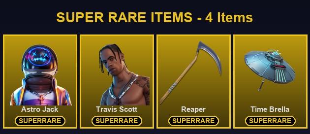 [PC/PSN/XBOX] 124 Skins | Astro Jack | Reaper | Travis Scott | Backlash | Blackheart | Catalyst | Dark Vanguard | Deadpool | Driftwalker | Fade | Gear Specialist Maya | Hybrid | Inferno | Mandalorian | Midas | Raptor | Raz | Ronin | Ruin | Spire Assassin — Fortnite account listing
