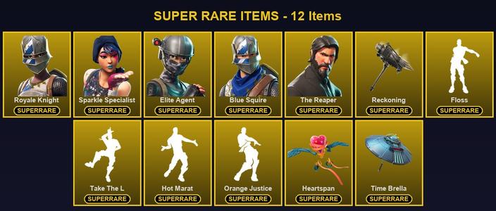 [PC/PSN/XBOX] 104 Skins | Blue Squire | Elite Agent | Reckoning | Royale Knight | Sparkle Specialist | The Reaper | A.I.M. | Blackheart | Calamity | Carbide | Catalyst | Dark Voyager | Dire | Drift | Enforcer | Fusion | Gear Specialist Maya | Hybrid — Fortnite account listing
