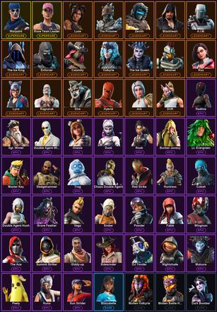 [PC/PSN/XBOX] 71 Skins | Ol' Woody | Reckoning | Rose Team Leader | Warpaint | A.I.M. | Ark | Blackheart | Calamity | Dire | Drift | Enforcer | Hybrid | Luxe | Lynx | Molten Battle Hound | Molten Valkyrie | Ragnarok | Rox | Sentinel | The Ice King — image 2