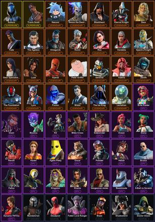 [PC/PSN/XBOX] 156 Skins | Reaper | Sultura | Travis Scott | Blackheart | Blaze | Deadpool | Eternal Knight | Fade | Fallen Love Ranger | Fusion | Gear Specialist Maya | Hybrid | Leviathan | Luxe | Lynx | Mandalorian | Midas | Nezumi | Omegarok — image 2