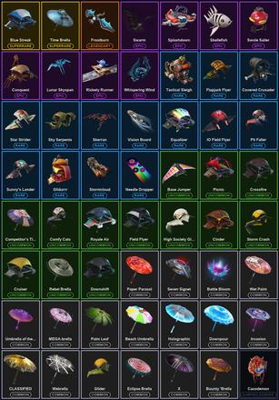 [PC/PSN/XBOX] 36 Skins | Blue Team Leader | Reckoning | Travis Scott | Blackheart | Calamity | Drift | Hybrid | Lynx | Ragnarok | Vertex | Zenith | Blade of the Waning Moon | Cobalt | DJ Yonder | Doggo | Dragon's Claw | Dumbbell Driver | Dusk | Fable — image 6