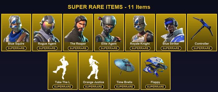 [PC/XBOX] 62 Skins | Blue Squire | Blue Striker | Controller | Elite Agent | Rogue Agent | Royale Knight | The Reaper | Blackheart | Carbide | Cuddle Team Leader | Dark Voyager | Drift | Enforcer | Fusion | Hybrid | Lynx | Omega | Ragnarok | Ravage — Fortnite account listing