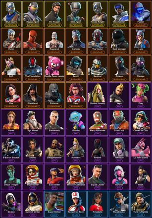[PC/XBOX] 62 Skins | Blue Squire | Blue Striker | Controller | Elite Agent | Rogue Agent | Royale Knight | The Reaper | Blackheart | Carbide | Cuddle Team Leader | Dark Voyager | Drift | Enforcer | Fusion | Hybrid | Lynx | Omega | Ragnarok | Ravage — image 2