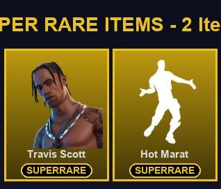 [PC/PSN/XBOX] 49 Skins | Travis Scott | Blackheart | Catalyst | Deadpool | Fade | Fusion | Gear Specialist Maya | Hybrid | Midas | Rox | Ruin | Sentinel | Sorana | The Scientist | Ultima Knight | 8-Ball vs Scratch | Agent Peely | Aquaman's Trident — image 1