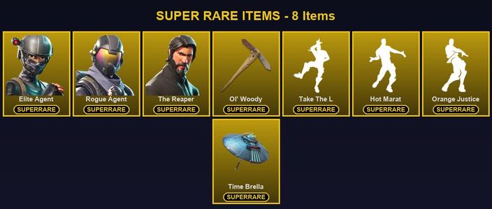 [PC/PSN] 55 Skins | Elite Agent | Ol' Woody | Rogue Agent | The Reaper | Carbide | Dark Voyager | Drift | Enforcer | Omega | Ragnarok | Ronin | The Foundation | The Visitor | Valor | Vertex | Wukong | Battlehawk | Blade of the Waning Moon — Fortnite account listing