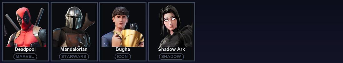 [PC/PSN/XBOX] 286 Skins | Astro Jack | Darth Vader | Leviathan Axe | Psycho Bandit | Reaper | Travis Scott | Deadpool | Driftwalker | Era | Eternal Knight | Fade | Galaxia | Gear Specialist Maya | Hadean Key | Hades | Inferno | Joey | Joltara — image 3