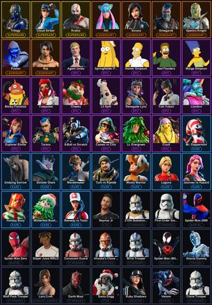 [PC/XBOX] 57 Skins | Cloud Striker | Kratos | Leviathan Axe | Perfect Point | Trilogy | Alli | Fusion | Omegarok | Raz | Sorana | Spectra Knight | Spectra Slasher | Winter's Onslaught | 212th Battalion Trooper | 501st Trooper | 8-Ball vs Scratch — image 2
