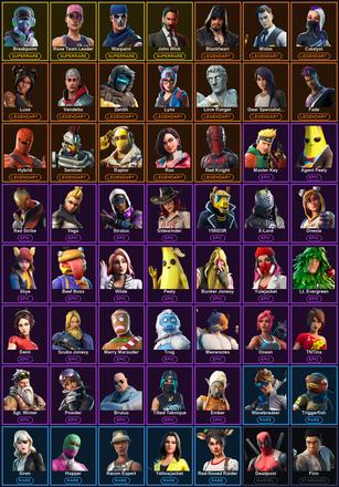 [PC/PSN/XBOX] 74 Skins | Breakpoint | John Wick | Ol' Woody | Rose Team Leader | Warpaint | Blackheart | Catalyst | Deadpool | Fade | Gear Specialist Maya | Hybrid | Love Ranger | Luxe | Lynx | Midas | Raptor | Red Knight | Rox | Sentinel | Vendetta — image 2