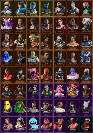 [PC] 181 Skins | Breakpoint | Cloud Striker | Fixer | Merry Mint Axe | Neo Versa | Ol' Woody | Perfect Point | Reaper | Blackheart | Blaze | Catalyst | Deadpool | Era | Eternal Knight | Fade | Fusion | Gear Specialist Maya | Hybrid | Joey | Joltara — image 2