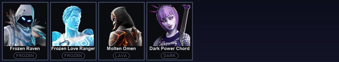[PC/PSN/XBOX] 174 Skins | Astro Jack | Breakpoint | Cloud Striker | John Wick | Perfect Point | Point Patroller | Reaper | Reckoning | Rogue Agent | Travis Scott | Arachne | Blackheart | Blaze | Calamity | Carbide | Catalyst | Crackshot — image 3
