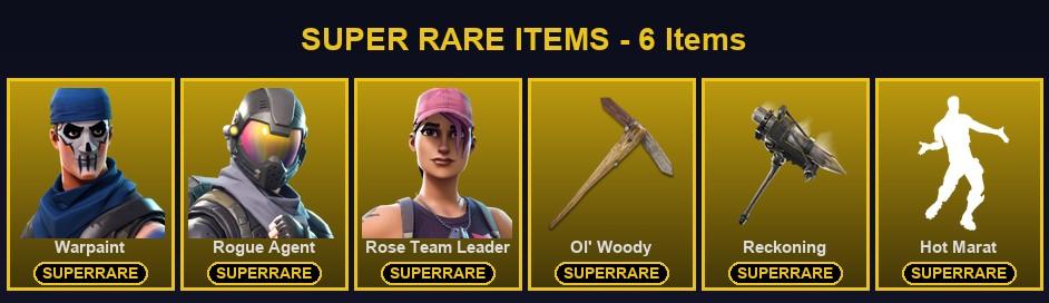 [PC/XBOX] 47 Skins | Ol' Woody | Reckoning | Rogue Agent | Rose Team Leader | Warpaint | Blackheart | Calamity | Drift | Frozen Love Ranger | Frozen Raven | Frozen Red Knight | Gear Specialist Maya | Hybrid | Lynx | Red Knight | Rox | Sentinel — Fortnite account listing
