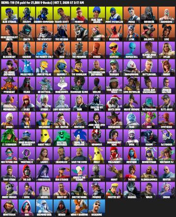 [PC/XBOX] | 116 skins | Orange Justice | Travis Scott | Blue Striker | Trilogy | Carbon Commando | Prodigy | Blue Team Leader | #WZS5146 — image 2