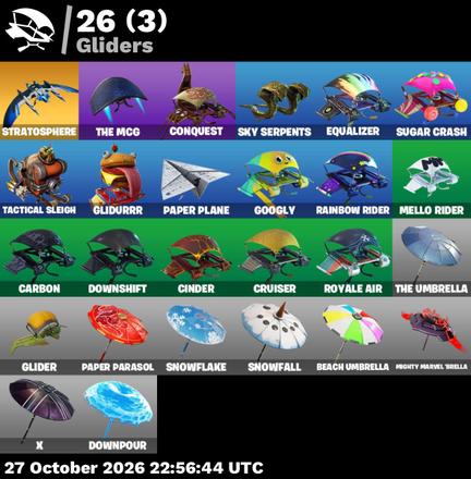 [PC/PSN/XBOX] | 29 skins | Orange Justice | Take The L | Carbon Commando | Blue Striker | Blackheart | Dark Voyager | Carbide | Zenith | #POD7950 — image 5