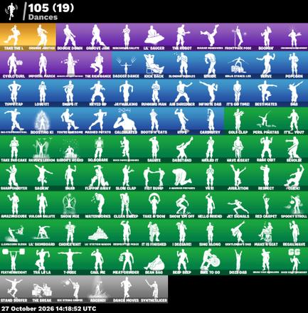 [PC] | 95 skins | Merry Mint Axe | Leviathan Axe | Take The L | Orange Justice | Lara Croft | The Reaper | Elite Agent | Omega | #CMH7715 — image 4