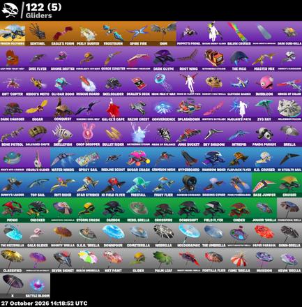 [PC] | 95 skins | Merry Mint Axe | Leviathan Axe | Take The L | Orange Justice | Lara Croft | The Reaper | Elite Agent | Omega | #CMH7715 — image 5