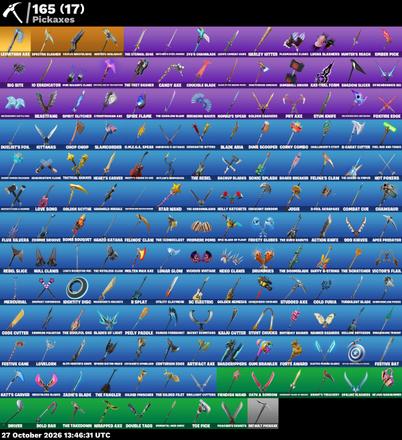 [PC/PSN/XBOX] | 146 skins | Leviathan Axe | Candy Axe | Lara Croft | Spectra Knight | Mandalorian | Joey | Optimus Prime | Nezumi | Valeria | #NRJ2832 — image 3