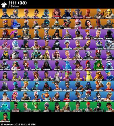 [PC/PSN/XBOX] | 111 skins | Merry Mint Axe | Orange Justice | OG STW | Warpaint | Rogue Agent | Rose Team Leader | World Warrior | #GTX9224 — image 2