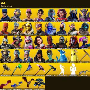 [PC/PSN/XBOX] | 111 skins | Merry Mint Axe | Orange Justice | OG STW | Warpaint | Rogue Agent | Rose Team Leader | World Warrior | #GTX9224 — Fortnite account listing
