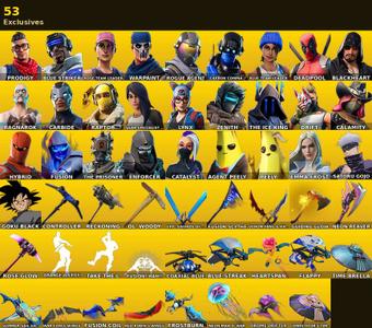 [PC/PSN/XBOX] | 102 skins | Orange Justice | Take The L | OG STW | Prodigy | Blue Striker | Rose Team Leader | Warpaint | Rogue Agent | #XXZ9897 — Fortnite account listing