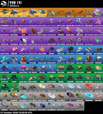 [PC/PSN/XBOX] | 102 skins | Orange Justice | Take The L | OG STW | Prodigy | Blue Striker | Rose Team Leader | Warpaint | Rogue Agent | #XXZ9897 — image 5