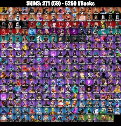 (PC/PSN/XBOX) 271 SKINS 🌸 Master Chief (Matte Black) 🌸 Snap 🌸 Joey 🌸 Spire Assassin 🌸 Predator 🌸 Kado Thorne 🌸 Era 🌸 Omegarok 🌸 6250 V-Buck PARENTAL CONTROL — image 2