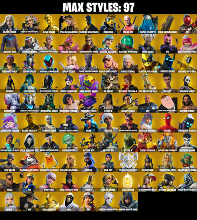 (PC/PSN/XBOX) OG STW πΈ 253 SKINS πΈ Gold Midas πΈ Gold Brutus πΈ Tart Tycoon πΈ Naruto Uzumaki πΈ Snap πΈ Joey πΈ Gear Specialist Maya πΈ 0 V-Buck PARENTAL CONTROL β image 3