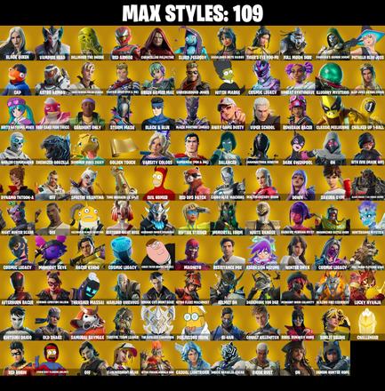 (PC/PSN/XBOX) 287 SKINS πΈ Aerial Assault Trooper πΈ Snap πΈ Zeus πΈ Kado Thorne πΈ Omegarok πΈ Hades πΈ Nezumi πΈ Son Goku πΈ Malik πΈ Mizuki πΈ Valeria πΈ 300 V-Buck PARENTAL CONTROL β image 3