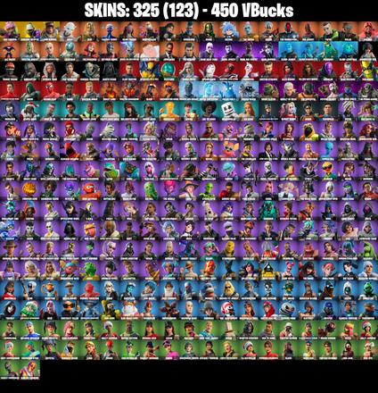(PC/PSN/XBOX) 325 SKINS πΈ Renegade Raider πΈ Vivi Chroma πΈ Subzero Cryptic πΈ Lina Scorch πΈ Snap πΈ Zeus πΈ Galaxy Scout πΈ 450 V-Buck PARENTAL CONTROL β image 2