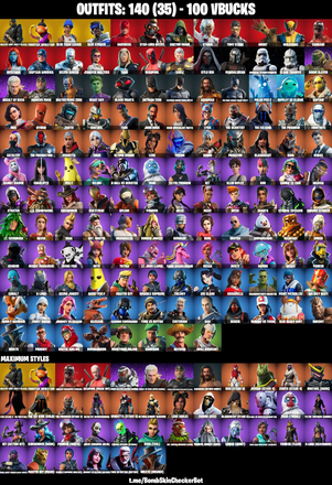 ❤️ 140 SKINS ❤️ MASTER CHIEF MAX ❤️ FISHSTICK MAX ❤️ DEMOGORGON ❤️ JOHN WICK ❤️ MANDALORIAN ❤️ KYLO REN ❤️ IMPERIAL STORMTROOPER ❤️ CLONE TROOPER ❤️ BLACK MANTA ❤️ CATALYST MAX ❤️ PREDATOR ❤️ ELLEN RIPLEY ❤️ ROBOCOP ❤️ JULES MAX — image 1