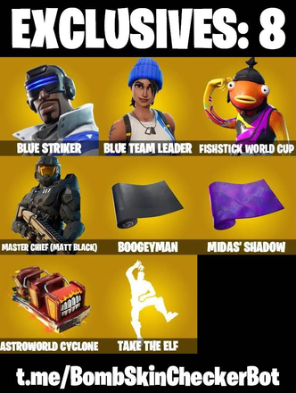 ❤️ 140 SKINS ❤️ MASTER CHIEF MAX ❤️ FISHSTICK MAX ❤️ DEMOGORGON ❤️ JOHN WICK ❤️ MANDALORIAN ❤️ KYLO REN ❤️ IMPERIAL STORMTROOPER ❤️ CLONE TROOPER ❤️ BLACK MANTA ❤️ CATALYST MAX ❤️ PREDATOR ❤️ ELLEN RIPLEY ❤️ ROBOCOP ❤️ JULES MAX — image 5