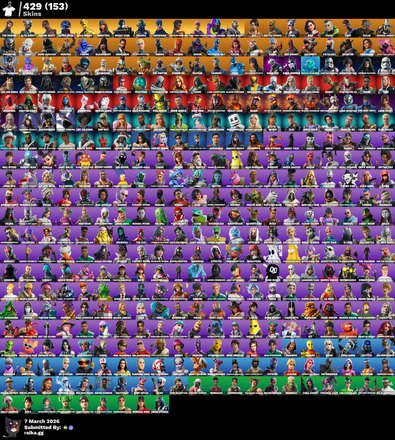 [PC/PSN/XBOX] 429 skins | OG STW | Renegade Raider | Aerial Assault Trooper | The Reaper | Elite Agent | Travis Scott | Astro Jack | Gold Midas | Hangtime | 50 VB — image 1