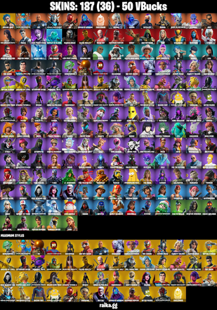 [PC/XBOX] 187 skins | Arcane Jinx | Aura | Go Mufasa | Siren | Harley Hitter | Dynamo | Mystique	BS202 — image 6